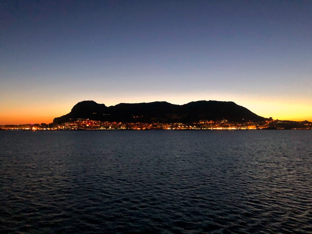 Gibraltar im Sonnenaufgang