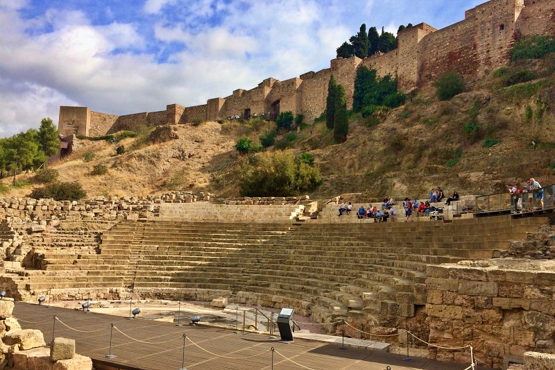 Römisches Theater und Alcazaba Malaga